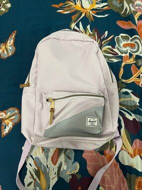 Herschel Lilac Backpack with Gray Accent